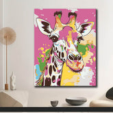 Paint by Numbers Giraffe Painting Animal Art